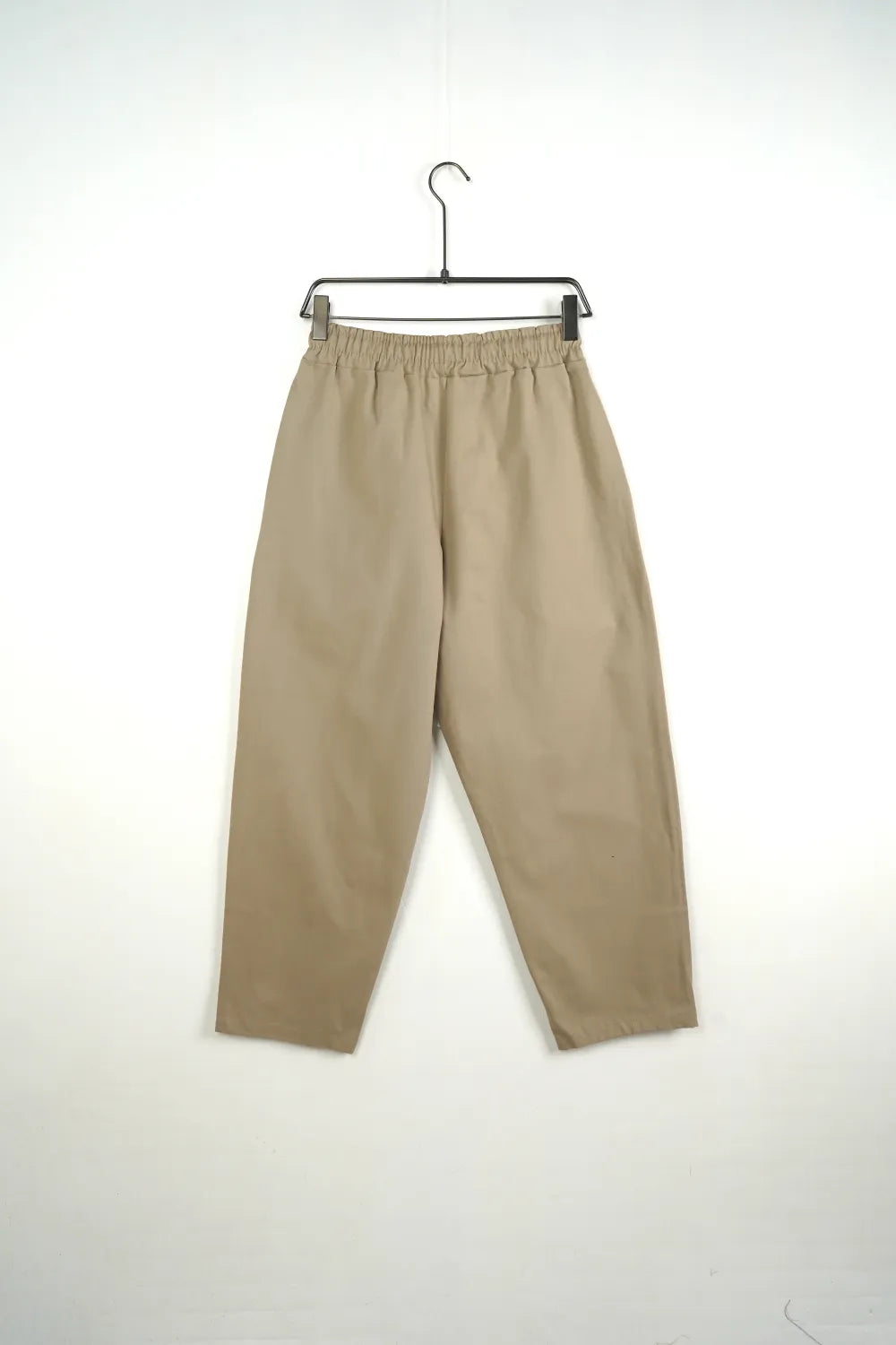 Pantalone fondo largo beige