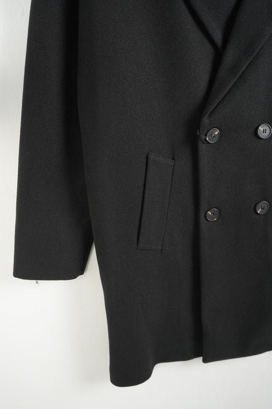 cappotto nero, beige