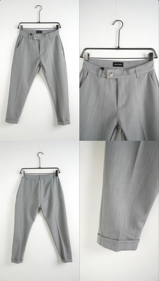 Pantalone elegante grigio