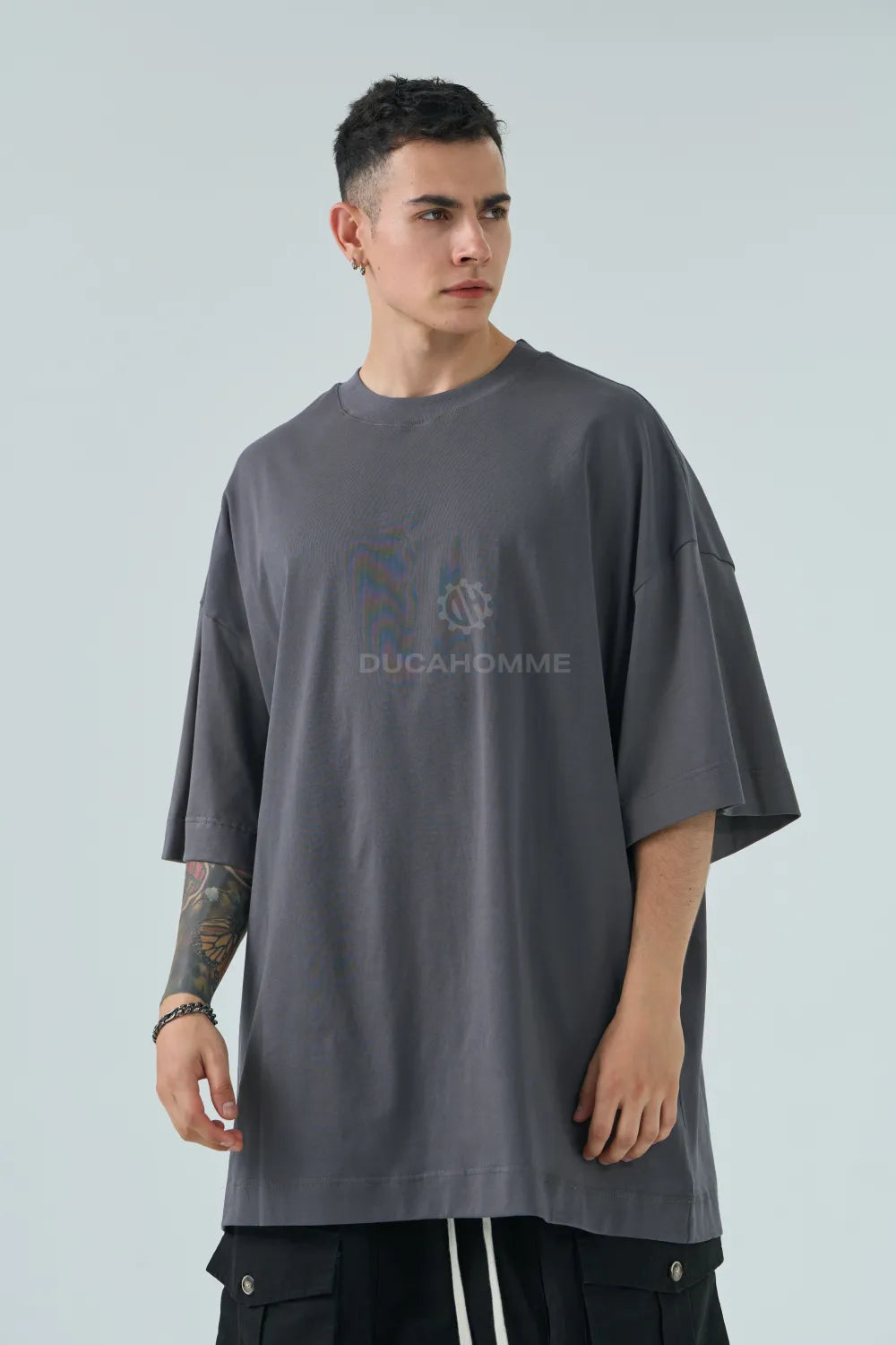 T-shirt 2over piombo