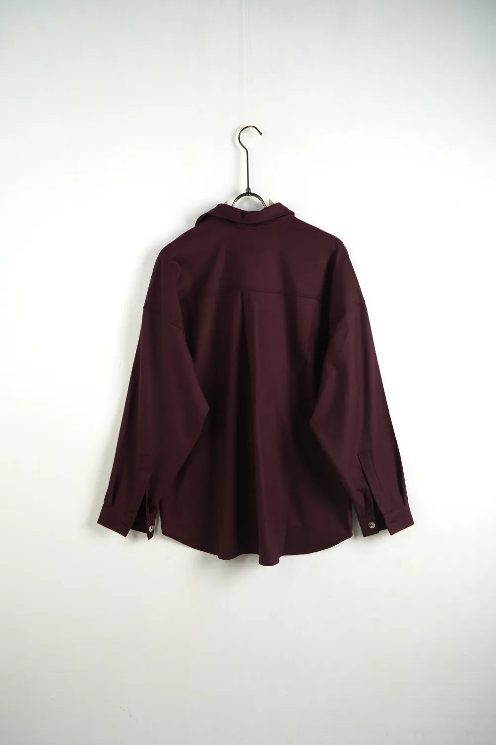 Camicia over bordeaux